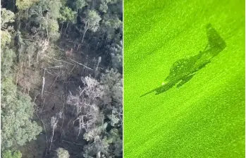 En un reciente operativo realizado en el municipio de Calamar, Guaviare, fallecieron por lo menos siete menores de edad. FOTO: Cortesía Ministerio de Defensa