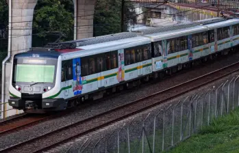 Imagen de referencia del metro de Medellín. FOTO Manuel Saldarriaga.