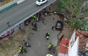 De acuerdo con la información entregada por las autoridades, Los Conejos concentraban su actividad en los alrededores del Parque Bicentenario y utilizaban ese sector para desarrollar su negocio de venta local de droga. Imagen tomada de X. 