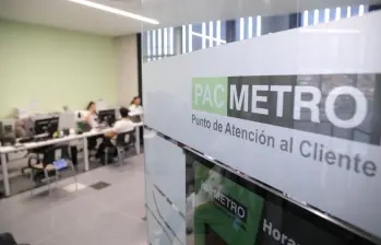 Los PAC no abren sábados, domingos ni festivos. FOTO Metro de Medellín.