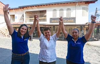 De aproximadamente 16 mil habitantes que tiene San Jerónimo, 10 mil hacen parte de la Asociación, un logro único para una entidad de este tipo. FOTO Manuel Saldarriaga