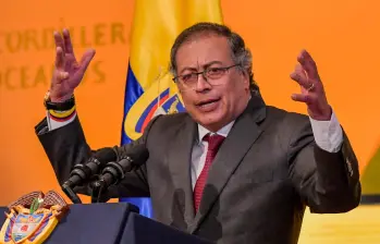 En X, el presidente Gustavo Petro le quitó el respaldo al proyecto que debatirá el Senado. “No es mi reforma laboral”, apuntó. FOTO pRESIDENCIA