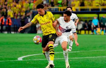 En 17 partidos desde su regreso, Jadon Sancho participó en 5 anotaciones (3 goles, 2 asistencias) y ayudó al Borussia Dortmund para alcanzar la semifinal de la Champions. FOTO: Getty
