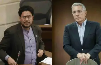 El senador, Iván Cepeda fue el primer testigo de la Fiscalía en el juicio al expresidente Álvaro Uribe. Foto: Colprensa
