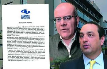 Los periodistas y presentadores de Noticias Caracol Ricardo Orrego y Jorge Alfredo Vargas fueron desvinculados de la empresa de medios. FOTO ILUSTRACIÓN EL COLOMBIANO
