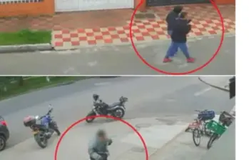 Imágenes de los desplazamiento del joven que atentó contra Miguel Uribe. Foto: tomado de Noticias Caracol.