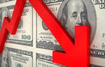 Dólar registró su precio de apertura más bajo desde 2021. FOTO GETTY.