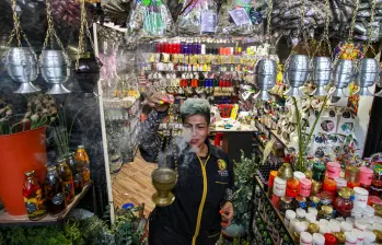 Los sahumerios nunca pasarán de moda. FOTO Manuel Saldarriaga