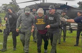 El empresario Israel García fue secuestrado por miembros del frente Dagoberto Ramos de las disidencias. FOTO: Cortesía Policía Nacional