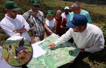En la foto principal, la presentación del nuevo Ecoparque Ferroviario del Nordeste. En la miniatura en el costado inferior izquierdo, el recorrido en caballo por el predio La Selva. FOTOS Manuel Saldarriaga.