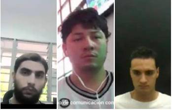 Según la Fiscalía, los integrantes solicitaban carreras desde Medellín con destino al municipio de Bello y, una vez el conductor llegaba al punto acordado, era reducido mediante agresiones físicas. FOTOS Fiscalía General de la Nación. 