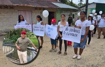 En medio del recorrido predominó el silencio, acompañado por plegarias y mensajes de esperanza. Muchos asistentes aseguraron que no pierden la fe en volver a verlo con su familia. Imágenes tomadas de redes sociales. 