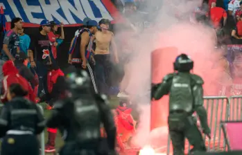 Los desmanes en el Atanasio Girardot serán gravemente castigados según el Alcalde Federico Gutiérrez. Foto: Camilo Suárez. 