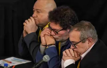 Miembros del último secretariado de las Farc. Foto: Colprensa