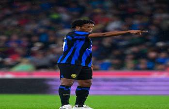 Juan Guillermo Cuadrado regresó a las prácticas con el Inter. FOTO @Inter_es