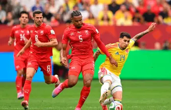 La Selección Colombia quedó eliminada del Mundial de Norteamérica en octavos de final: perdió su duelo contra Suiza. Foto: Getty
