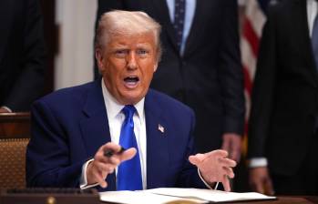 Donald Trump ha dicho varias veces de su interés de anexar Groenlandia a Estados Unidos. Foto: Getty