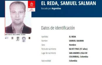 Imagen de Samuel Salman El Reda, de 57 años, señalado terrorista con nacionalidad colombiana y que se esconde en Medio Oriente. FOTO Cortesía