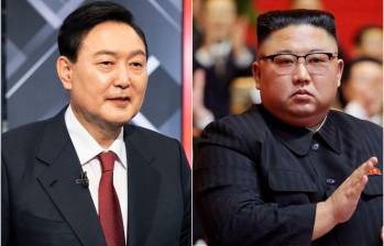 El presidente surcoreano Yoon Suk-yeol no lleva la mejor relación con su homólogo norcoreano Kim Jong-un. FOTO Cortesía 
