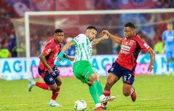 Nacional y DIM definen una de las llaves de cuartos de final de la Copa BetPlay. FOTO CAMILO SUÁREZ