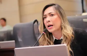 Katherine Miranda, congresista. Foto: Colprensa