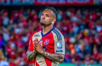 En los últimos partidos, Jarlan Barrera ha sido un hombre importante en la generación de juego del Medellín. FOTO Juan antonio sánchez