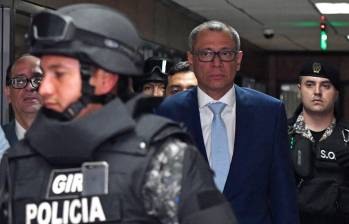 Jorge Glas fue vicepresidente de Ecuador desde 2013 hasta 2018, cuando se descubrió sus nexos con el caso Odebrecht. FOTO: AFP