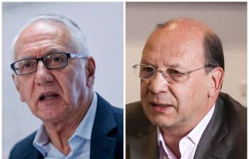 Ministro de Salud, Guillermo Alfonso Jaramillo, y ministro de Hacienda, Germán Ávila. FOTOS: Colprensa