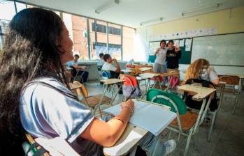 El informe Panorama de la Educación 2024 es uno de los más importantes del mundo. Foto Camilo Suárez.