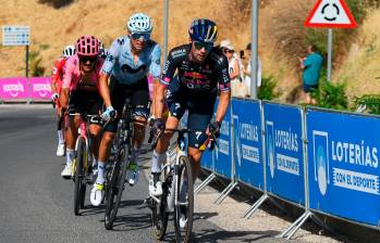 El ciclista esloveno Primoz Roglic partió como favorito para quedarse con el primer puesto de la general. FOTO GETTY 