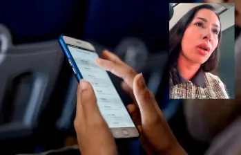 La víctima dijo que temió que el conductor, que ya la había insultado con palabras de grueso calibre, la agrediera físicamente. FOTO: EL COLOMBIANO Y CAPTURA DE VIDEO