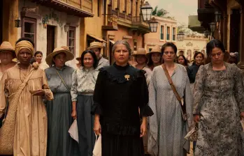Esta es una de las imágenes de la segunda temporada de Cien años de soledad. FOTO: Mauricio González / Netflix.