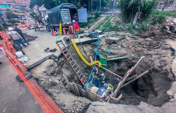 La suspensión imprevista afecta a 12.987 hogares en los barrios Villa Hermosa, Campo Valdés y Berlín, ubicados en el sector oriente de Medellín. Foto: Julio Herrera