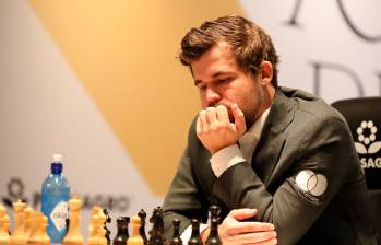 El noruego Magnus Carlsen, campeón mundial de ajedrez. FOTO EFE 
