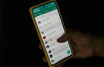 WhatsApp tiene previsto lanzar la opción de nombres de usuario a finales de este año. FOTO Camilo Suárez.