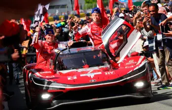 Toyota ganó en Le Mans por sexta vez en su historia. FOTO: 
