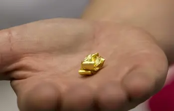 El oro es el tercer producto más exportado por Colombia, después del petróleo y el café. Foto: Juan Antonio Sánchez