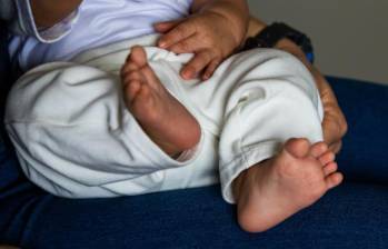 Juan José Barroso Betín tenía apenas 3 meses de edad. Falleció esperando una remisión urgente para su grave estado de salud. Imagen ilustrativa. Foto: Esneyder Gutiérrez Cardona.
