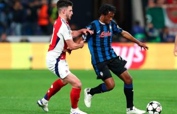 Cuadrado disputó poco más de meria hora en el duelo frente a Arsenal. FOTO: Getty