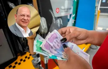 El ministro de Hacienda, Germán Ávila, anunció que subirá el diésel para el 28% de vehículos que lo usan en Colombia. FOTO EL COLOMBIANO