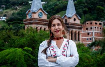 Sandra Bedoya es una de las promotoras de una Red Nacional de Agroecología y ha participado en la Mesa Nacional de Agroecología del Sena. FOTO JULIO CÉSAR HERRERA