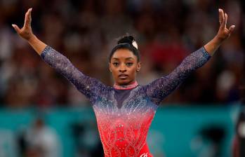 Simone Biles es ganadora olímpica con 27 años. Foto: GETTY