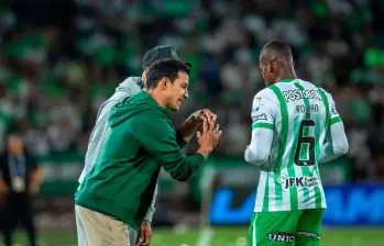 Diego Arias se mantiene firme como técnico de Nacional, el rendimiento lo avala. FOTO JUAN ANTONIO SÁNCHEZ