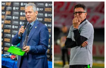 Reinaldo Rueda y Juan Carlos Osorio siempre aparecerán en la baraja de candidatos de Nacional. FOTOS MANUEL SALDARRIAGA