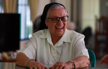 La hermana Carolina María Agudelo Arango dirige la Fundación Compartir en Urabá desde 1994. FOTO: MANUEL SALDARRIAGA