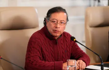 Gustavo Petro es el presidente de Colombia. FOTO CORTESÍA PRESIDENCIA