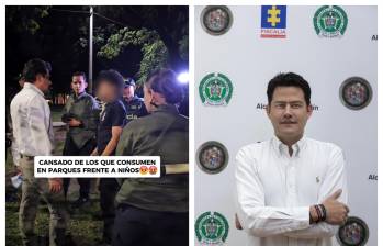 Manuel Villa Mejía, actual secretario de Seguridad y Convivencia del Distrito de Medellín, generó polémica por una frase durante un operativo de control de espacio público a un ciudadano que consumía alucinógenos en un área común. Foto Cortesía y EL COLOMBIANO