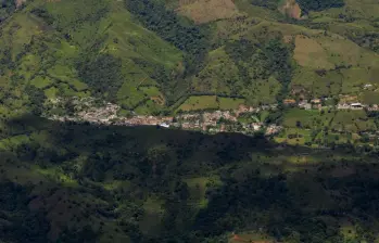 Panorámica del municipio de Briceño, Norte antioqueño. FOTO Camilo Suárez Echeverry. 