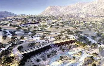 El polémico Proyecto de la Gran Transfiguración en Egipto. FOTO: REDES SOCIALES