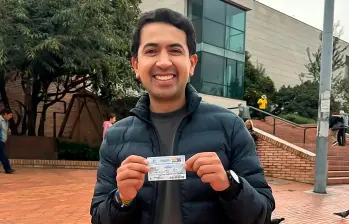 Tras ser exconcejal de Bogotá, ahora pasa a ser representante a la Cámara también por la capital del país. Foto: @Danielbricen